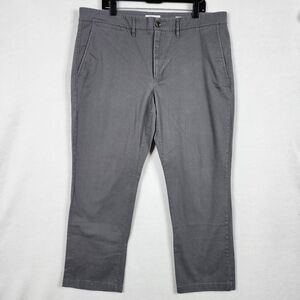 Goodfellow Gray Hennepin Chino Straight Pants Casual Size 38x30